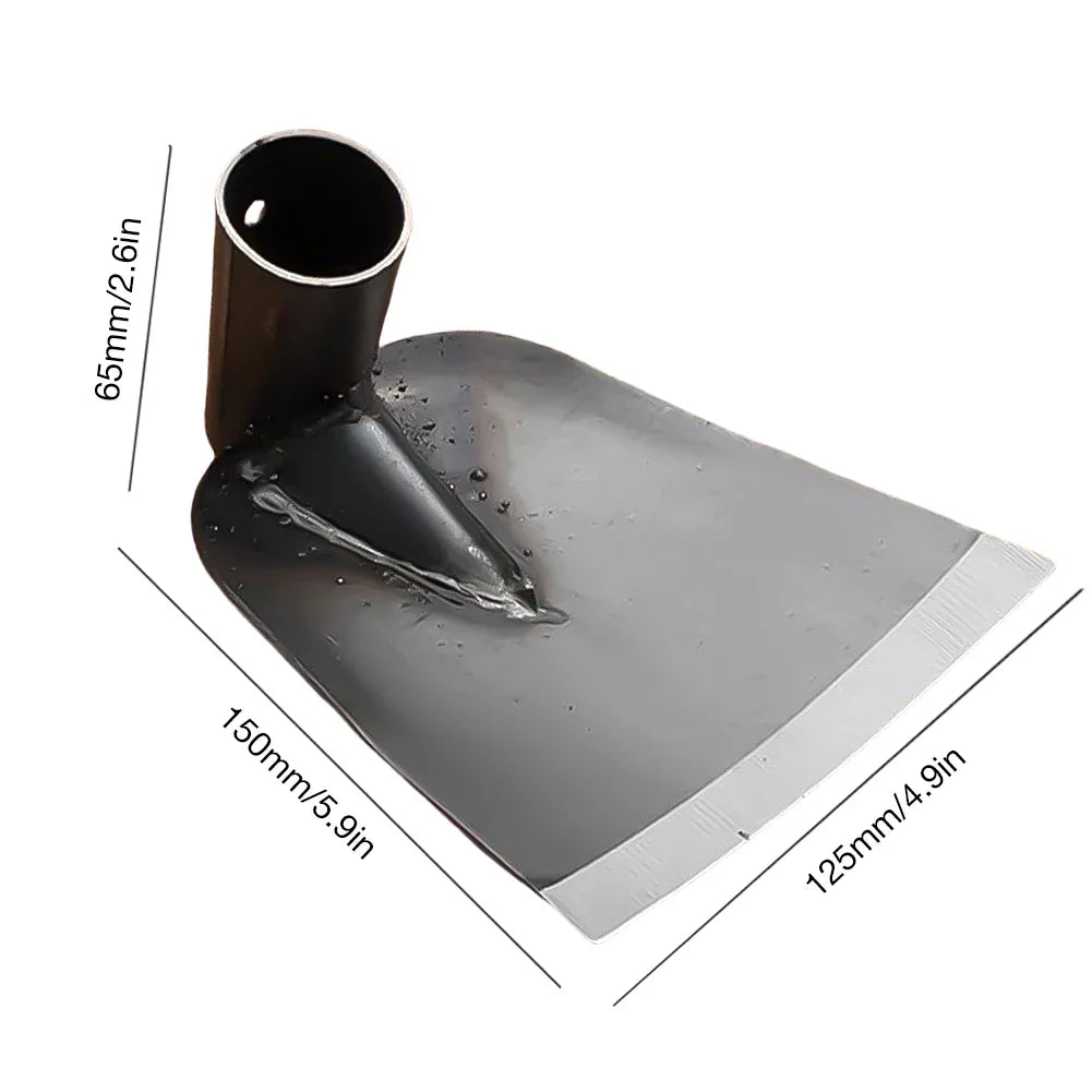 Houe Durable pour Creuser le Sol – Houe Agricole Forgée pour le Désherbage, Idéale pour la Plantation de Légumes et de Fleurs