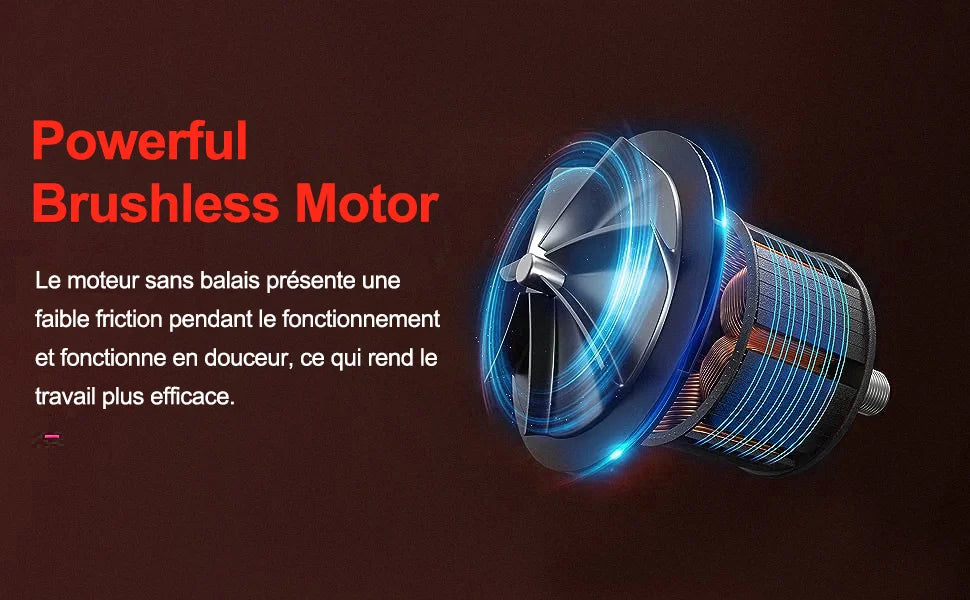 OUTIGO Sécateur Électrique à Fil, 40mm, avec Écran et 2 Batteries 3.0Ah pour Arbres Fruitier et Vignobles